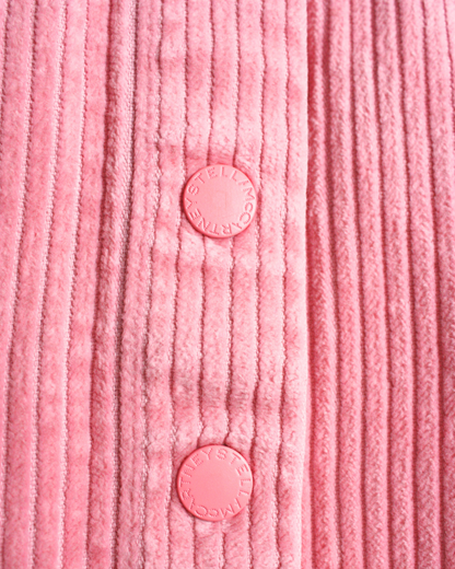 Jupe rose en velours 4 ans