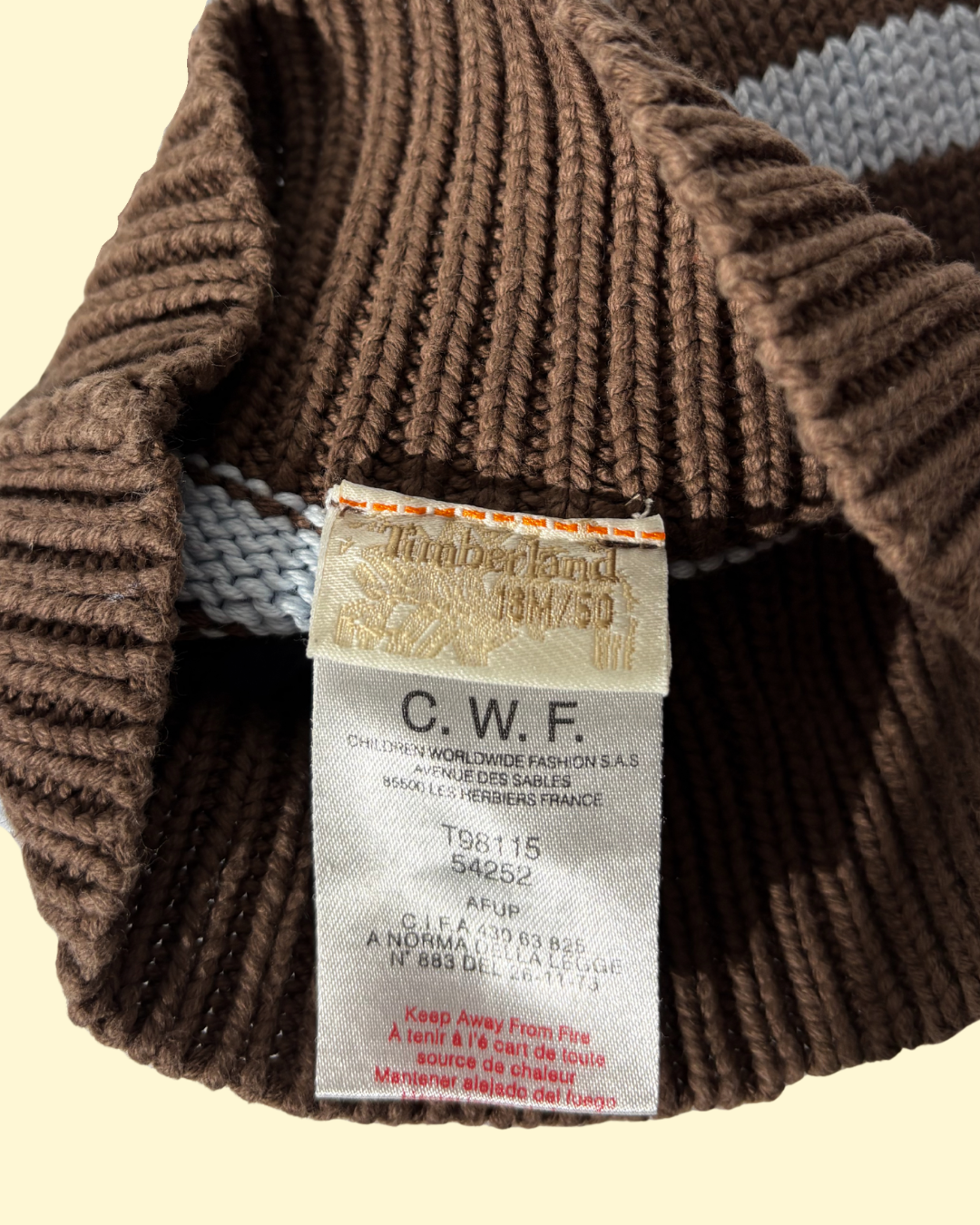Ensemble bonnet et moufles 18 mois