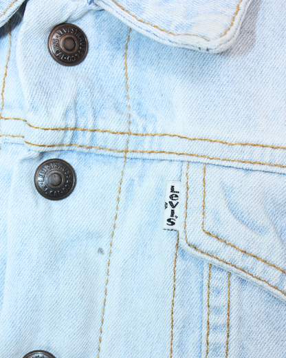 Veste en jean vintage 1990s white tab taille 3 ans
