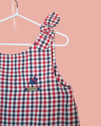 Robe vichy vintage 90s 4 ans