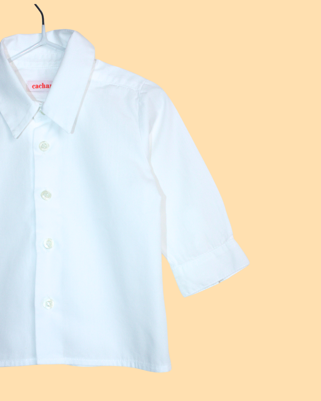 Chemise blanche 3 mois