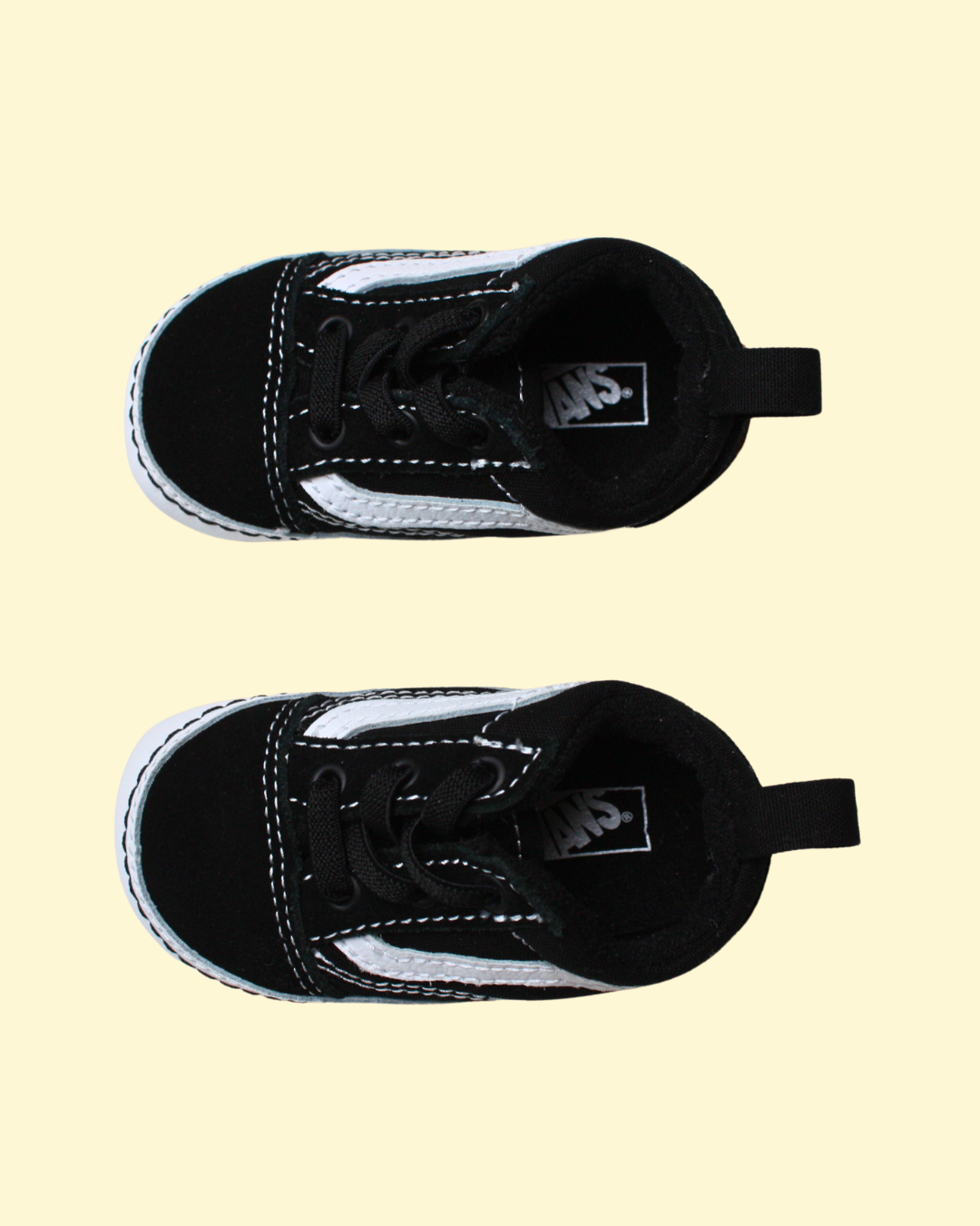 Sneakers Old School noires et blanches taille 18