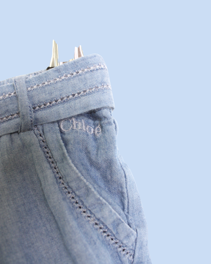 Short bloomer bleu 12 mois