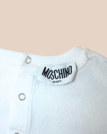 Sweatshirt blanc collection Toy 3 mois