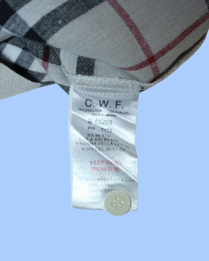 Chemise en tartan 9 mois