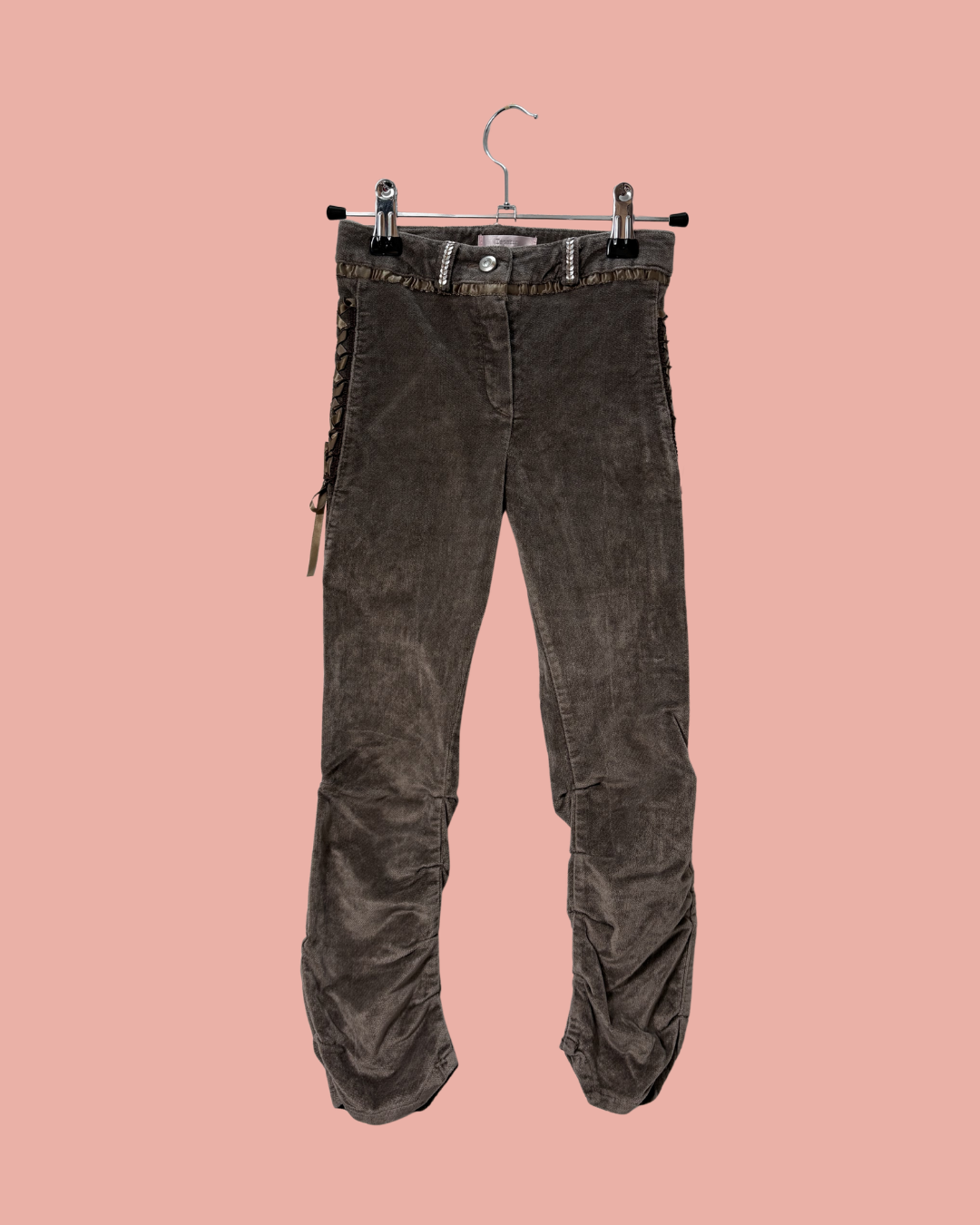 Ensemble en velours marron 5 ans