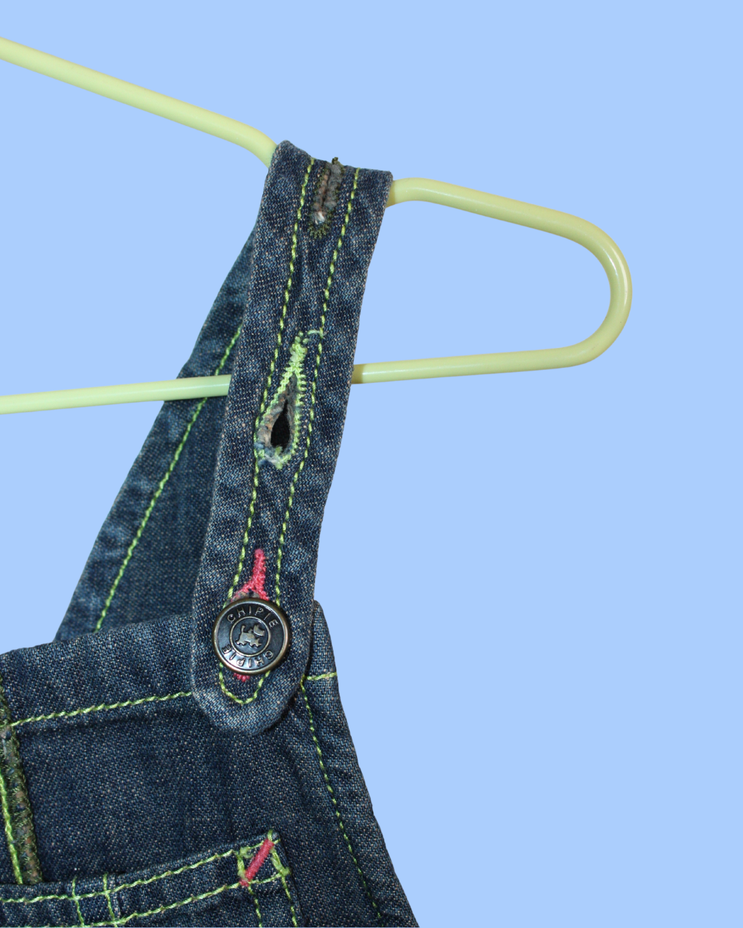 Robe en jean vintage 90s 6 mois