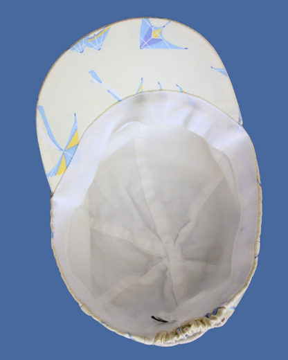 Casquette jaune et bleue - 12 mois