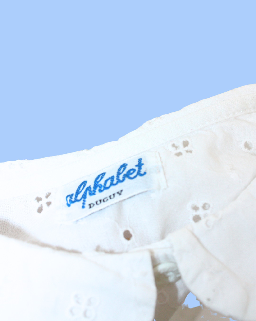 Chemisier blanc vintage made in France 5 ans