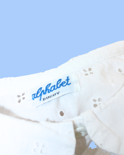 Chemisier blanc vintage made in France 5 ans