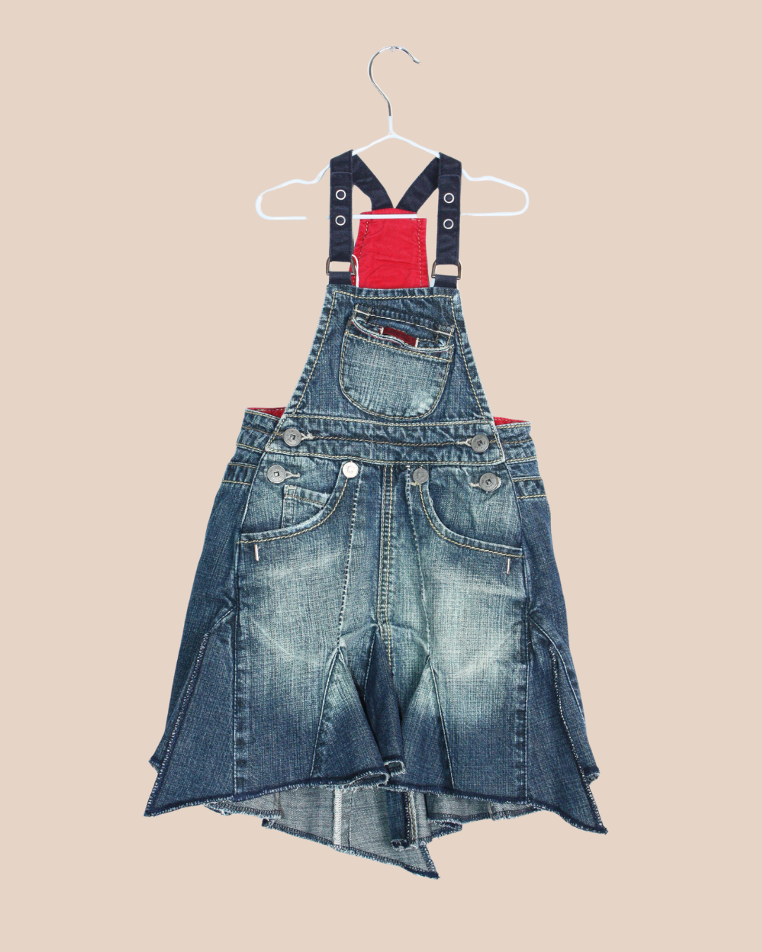 Robe en jean asymétrique 5 ans