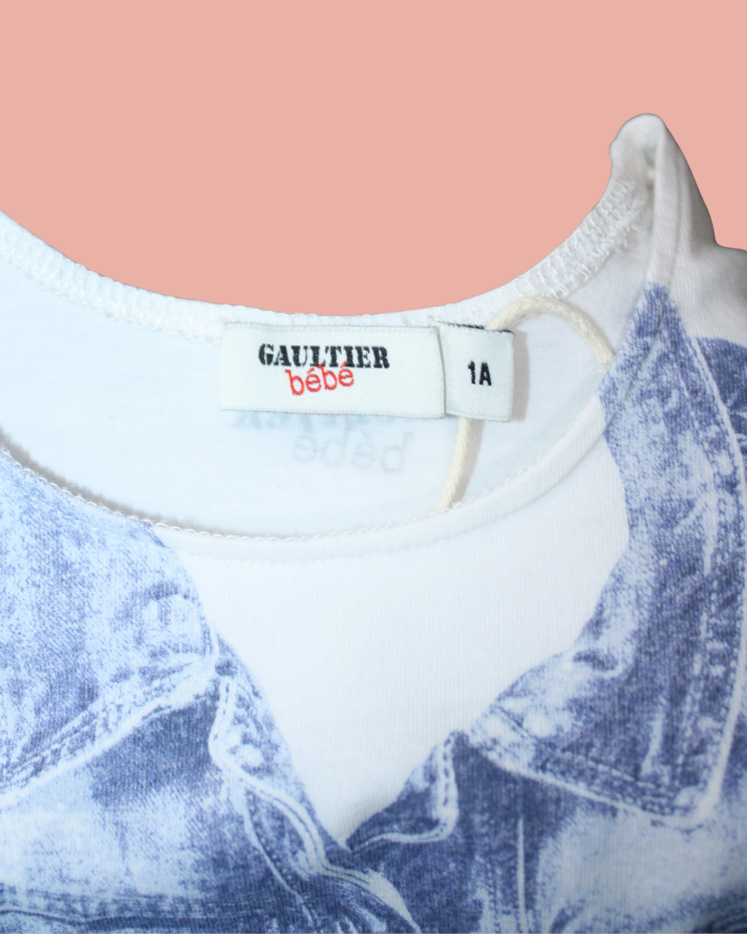 Robe imprimé jean 12 mois