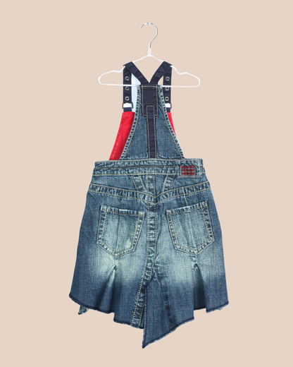 Robe en jean asymétrique 5 ans