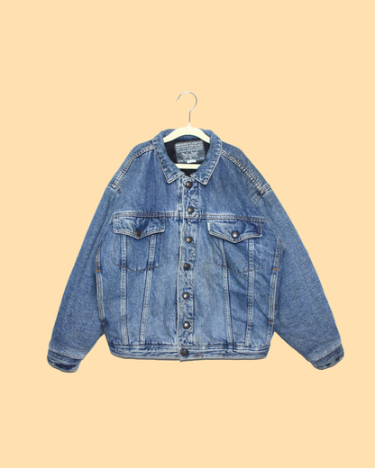 Veste bomber en jean vintage 12 ans