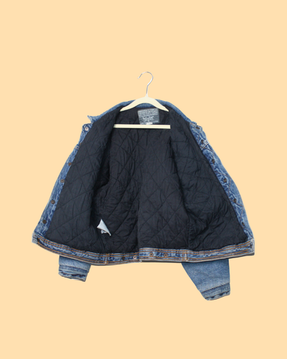 Veste bomber en jean vintage 12 ans