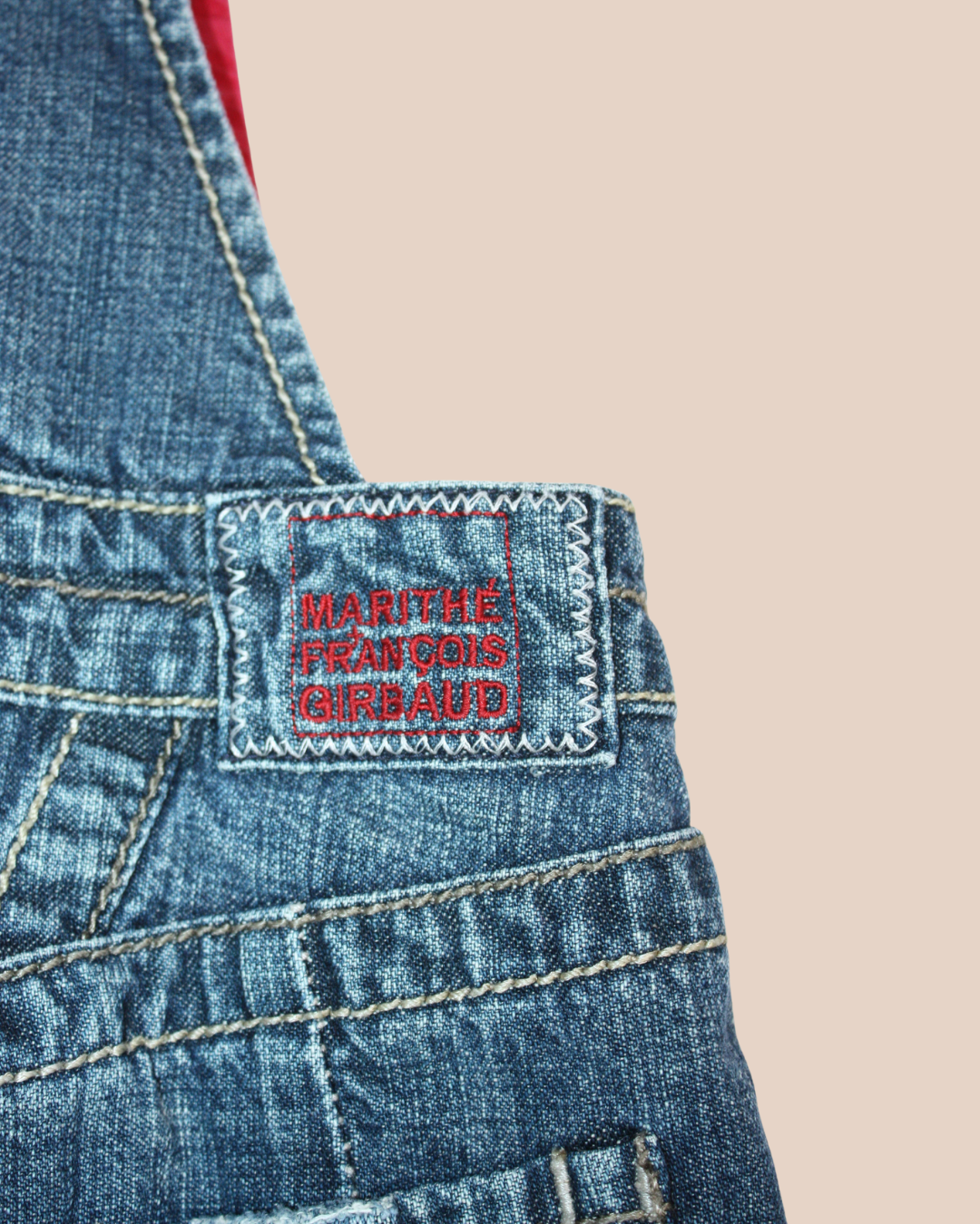 Robe en jean asymétrique 5 ans