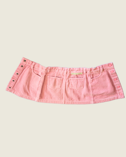 Jupe en velours côtelé rose - 4 ans
