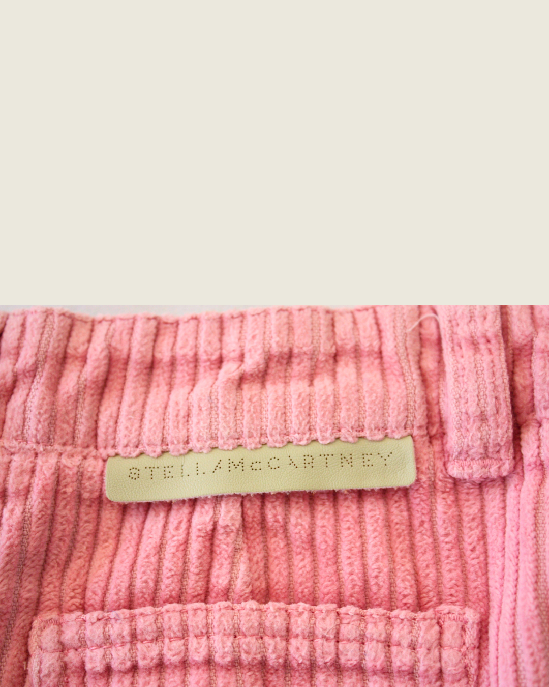 Jupe en velours côtelé rose - 4 ans