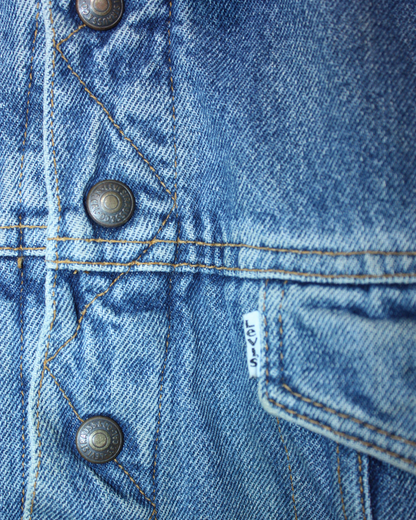 Veste bomber en jean vintage 12 ans