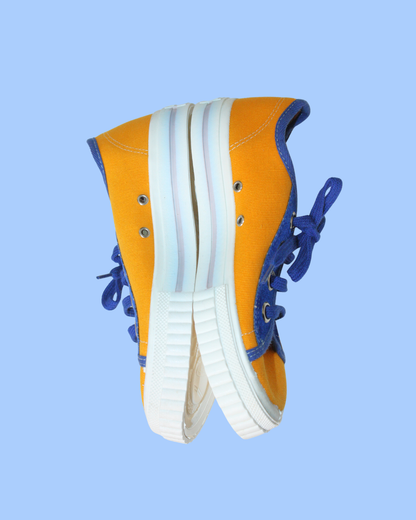 Tennis jaune deadstock vintage 70s pointure 31