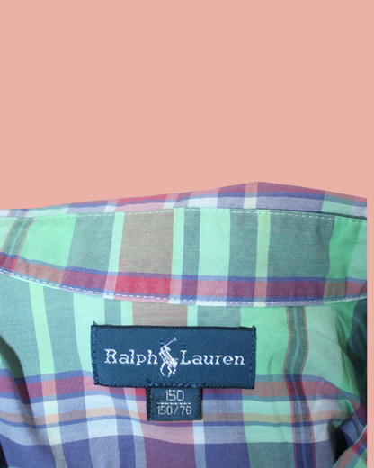 Chemise à carreaux 12 ans