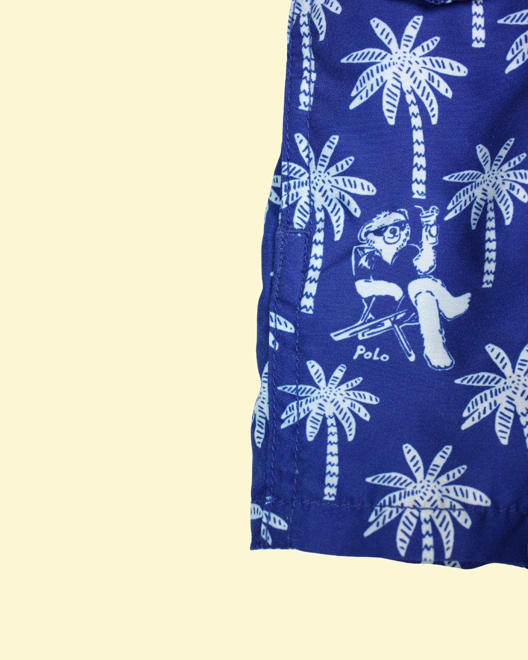 Short de bain bleu polo bear 12 mois