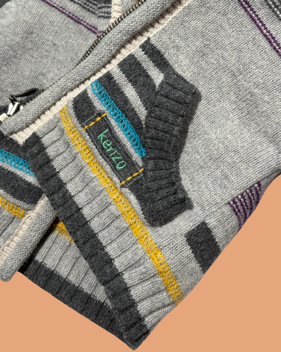 Veste à rayures 1 mois