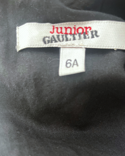 Veste noire à laçage 6 ans