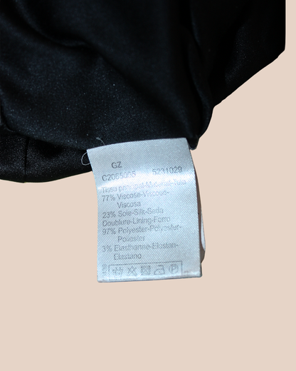 Robe en velours de soie tartan 3 ans