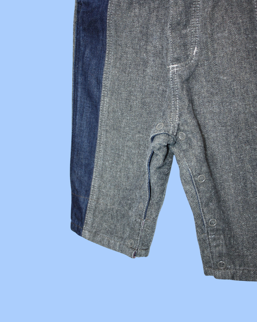 Salopette bi matière 6 mois