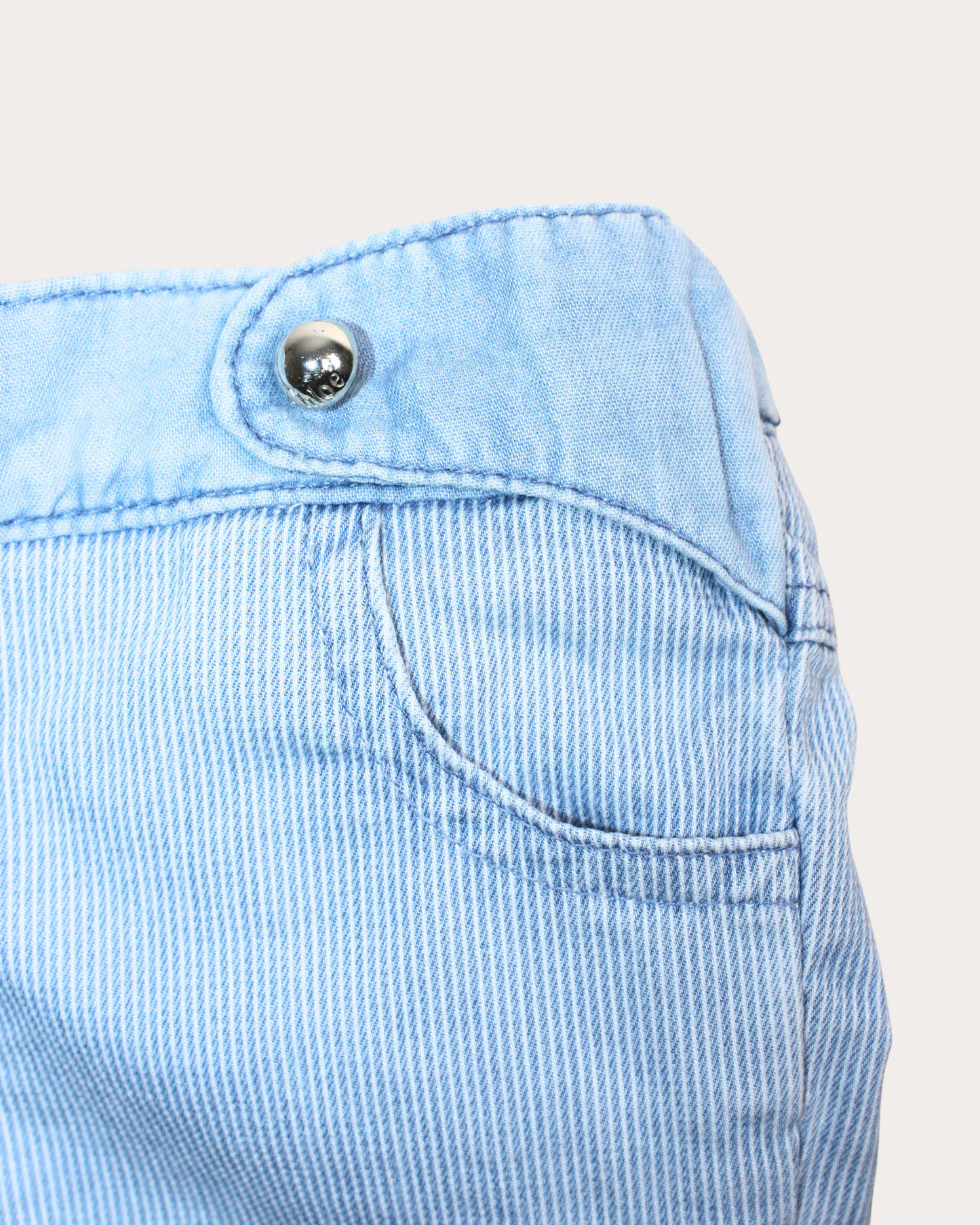 Pantalon bleu en velours 6 mois