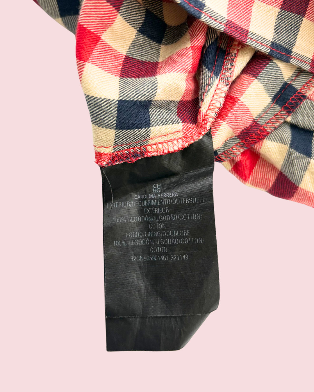 Robe à carreaux 6 ans