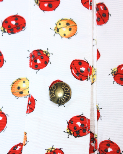 Veste imprimée coccinelles 8 ans
