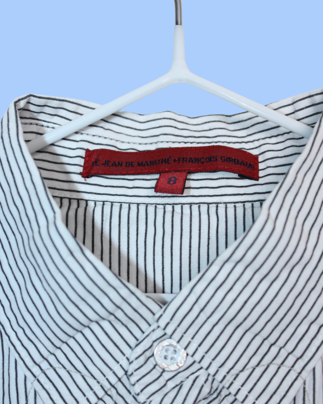 Chemise à rayures 8 ans