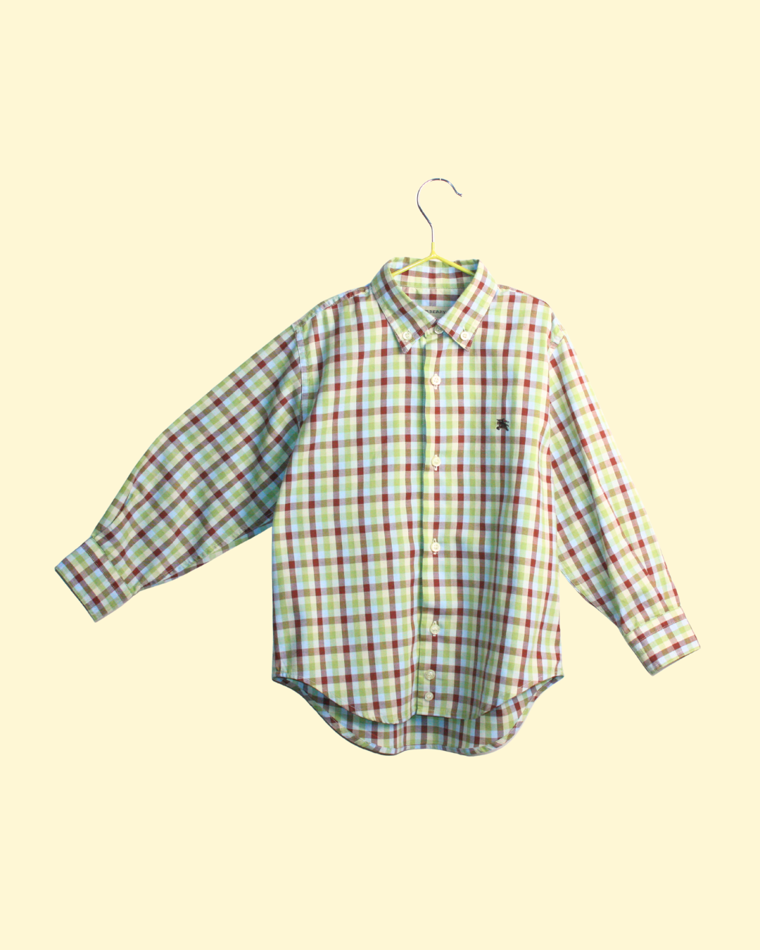 Chemise à carreaux 4 ans