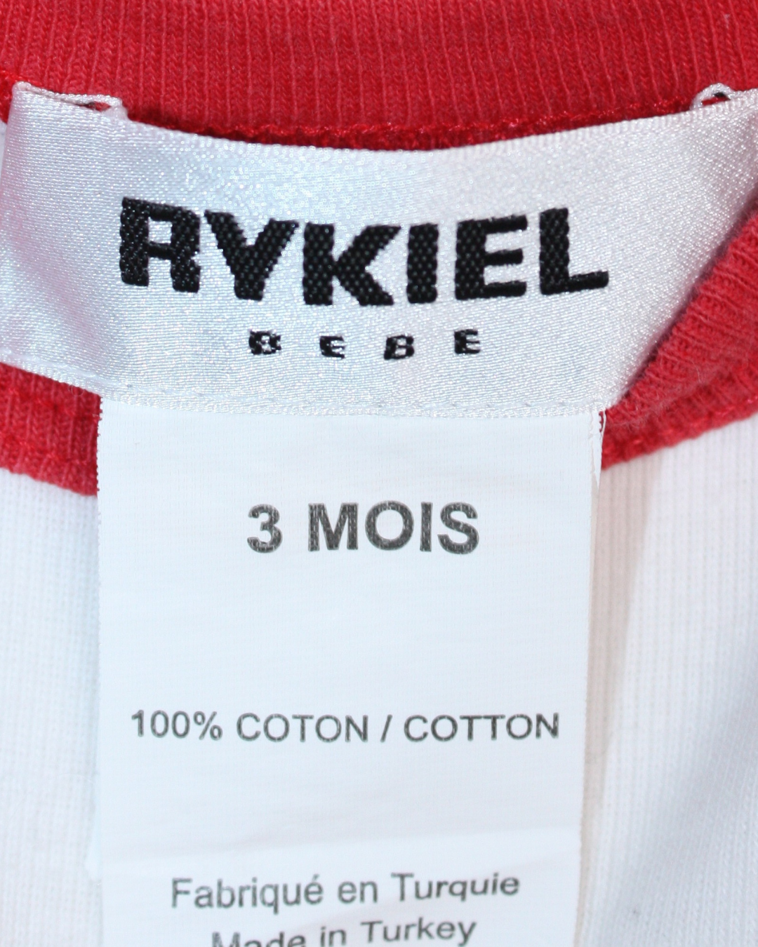 Barboteuse vintage en coton blanc brodée 3 mois