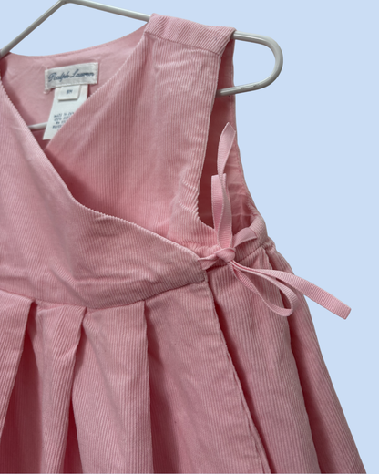 Robe rose et bloomer 9 mois