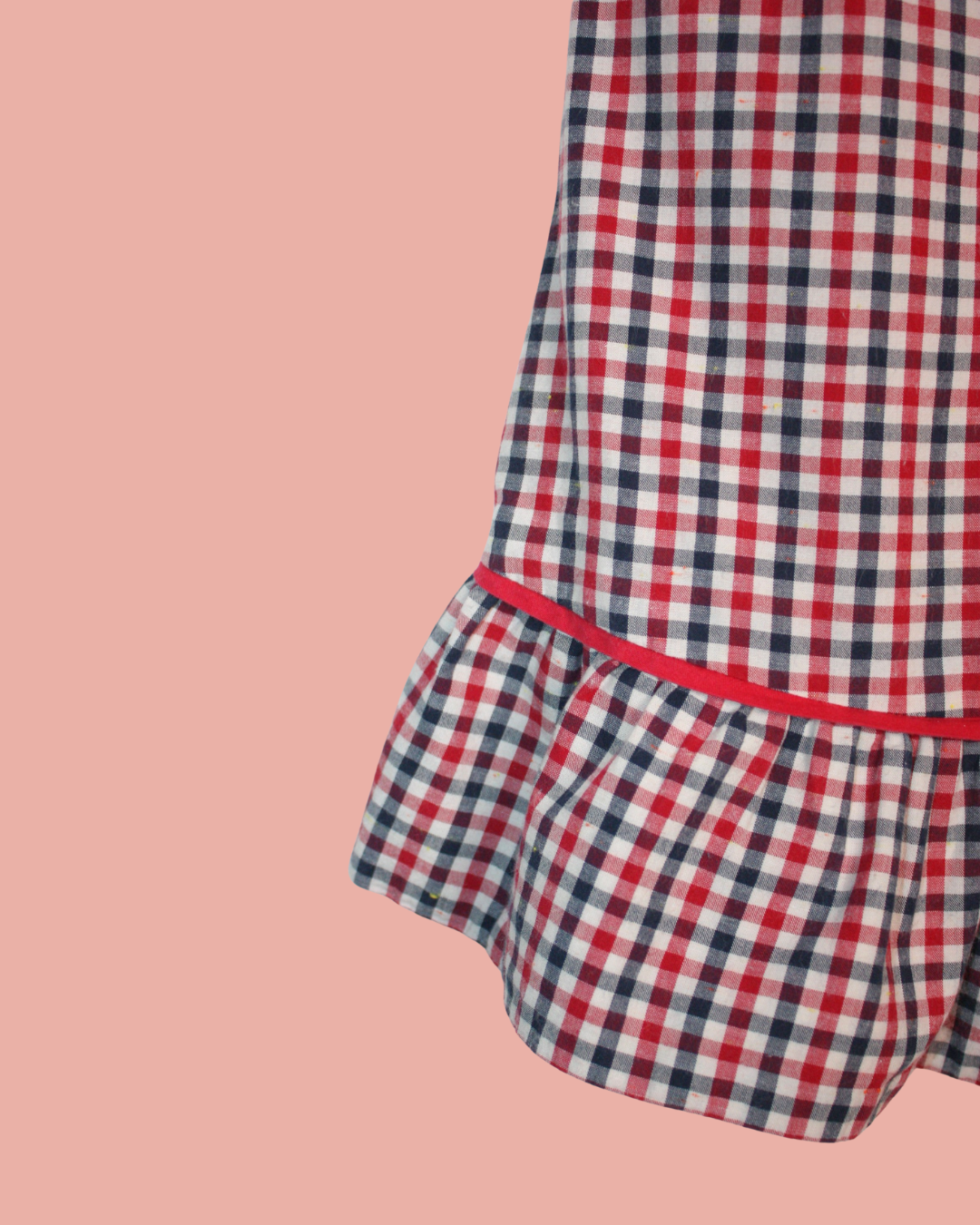 Robe vichy vintage 90s 4 ans