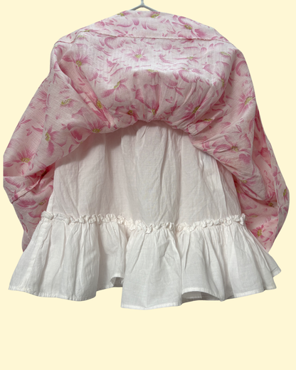 Robe à fleurs 9 mois