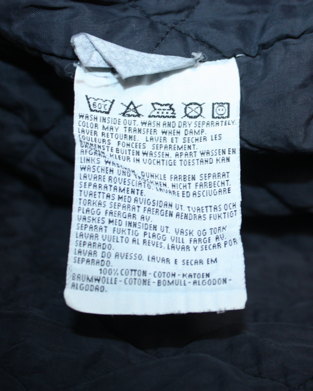 Veste bomber en jean vintage 12 ans