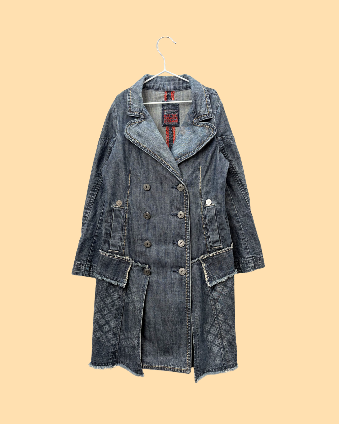 Trench en jean 6 ans