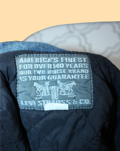 Veste bomber en jean vintage 12 ans