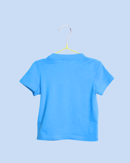 T-shirt bleu 6 mois