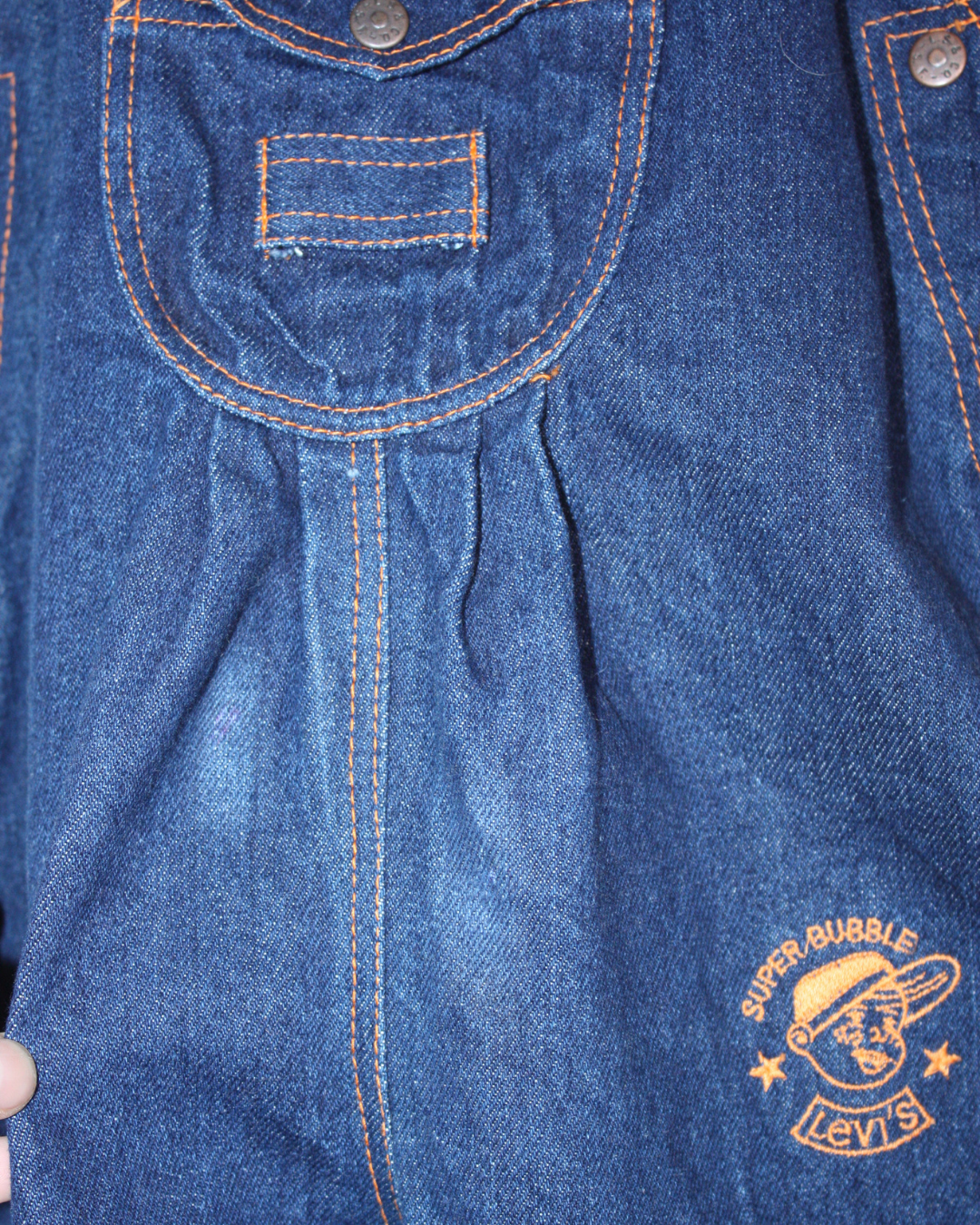 Salopette vintage Super Bubble 4 ans
