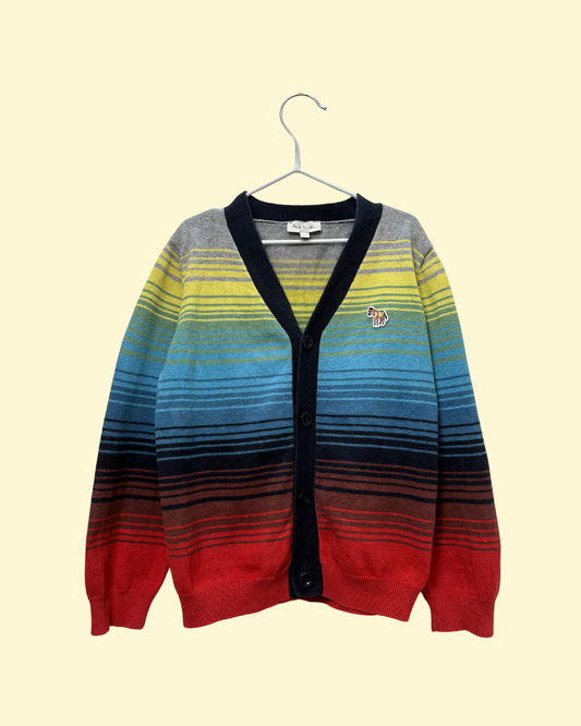 Gilet à rayures 5 ans