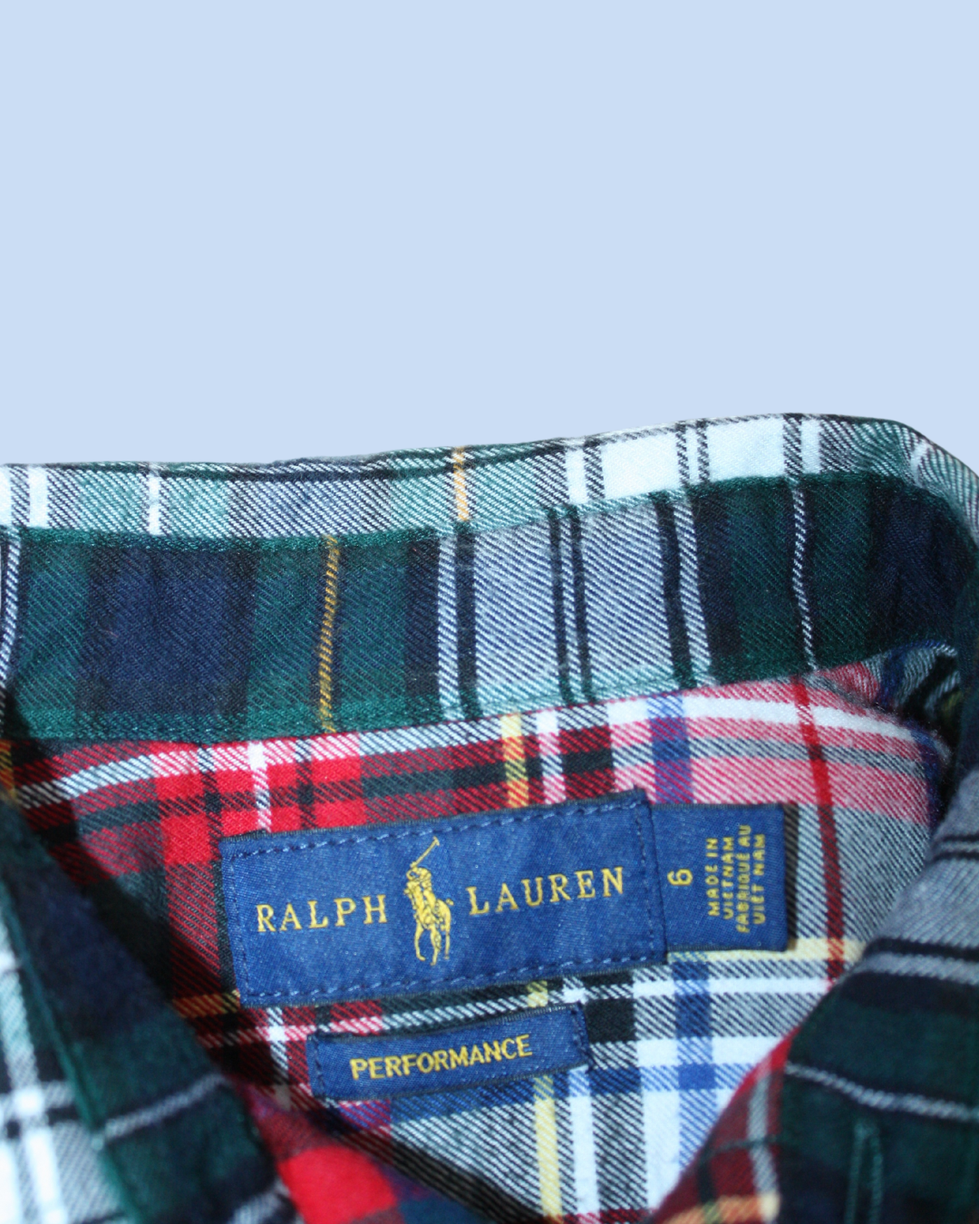 Chemise à carreaux 6 ans