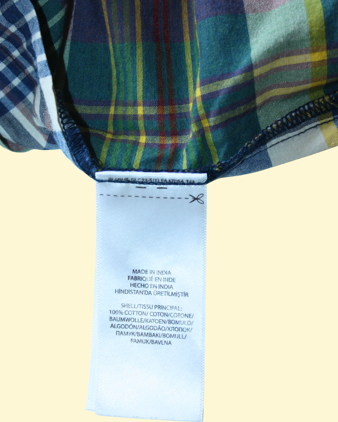 Jupe plissée écossaise 2 ans