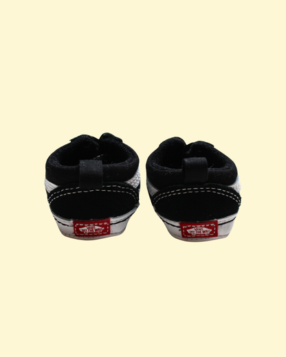 Sneakers Old School noires et blanches taille 18