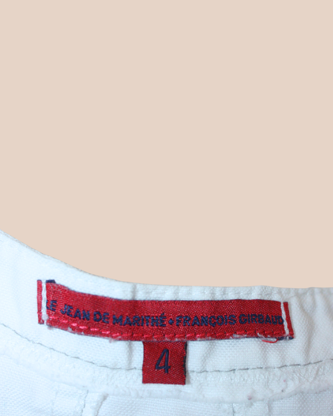 Robe blanche vintage Y2K 4 ans