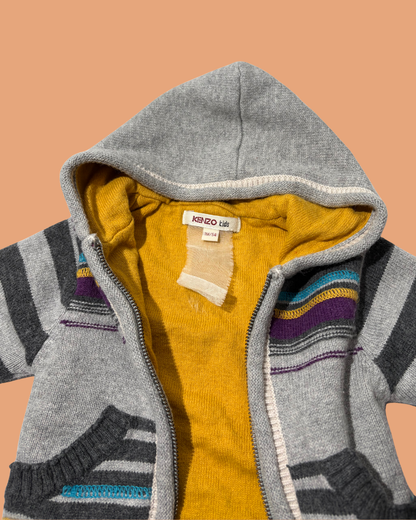 Veste à rayures 1 mois